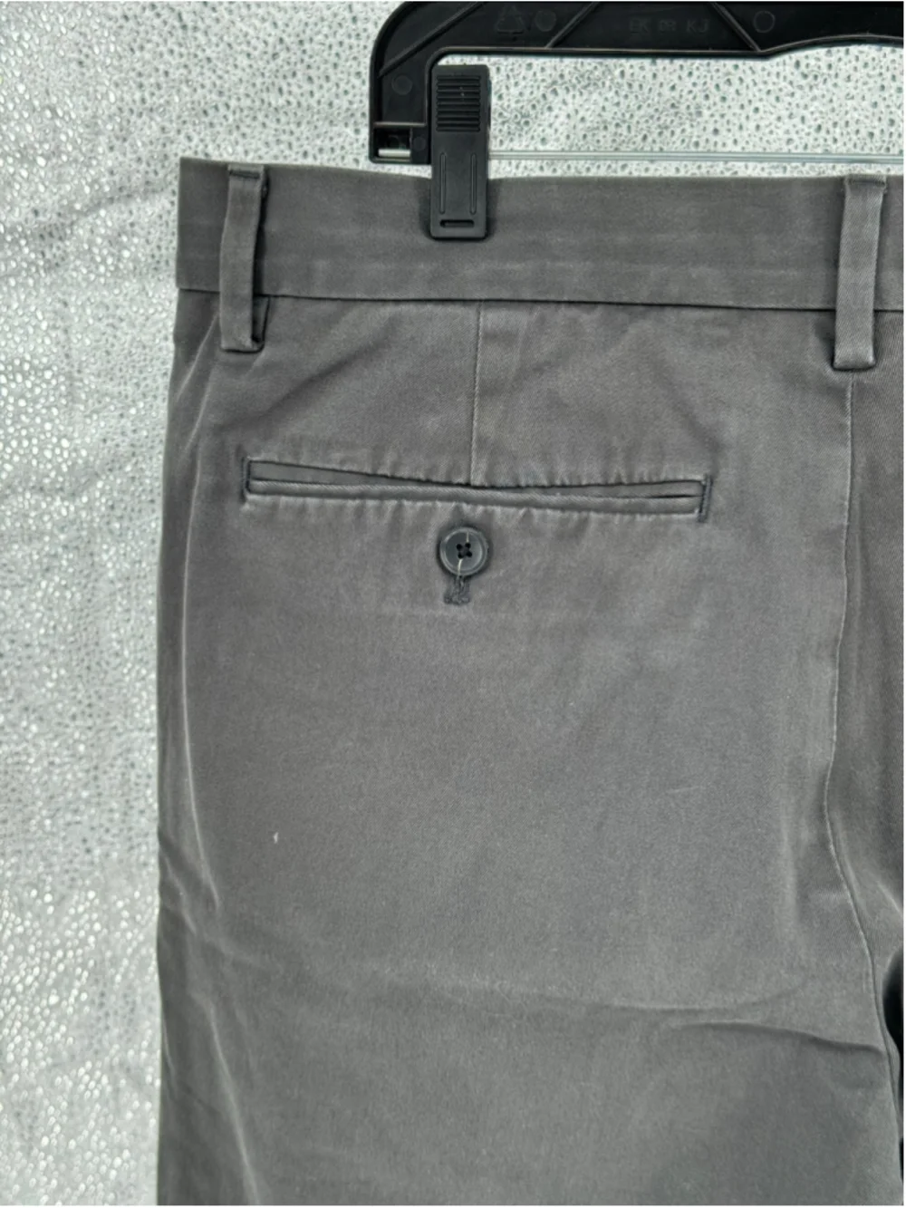 Men's Banana Republic Emerson Straight Fit Chinos, Grey, Size 33x32
